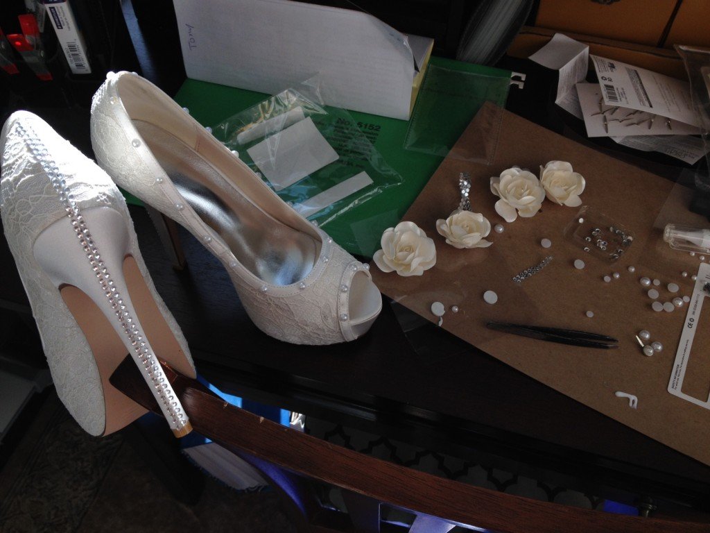 DIY Bridal Shoes